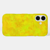 イエローオレンジ緑の抽象芸術パターン Case-Mate iPhoneケース (裏面 (横))