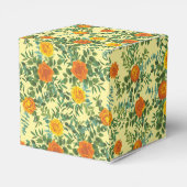 イエローオレン結婚ジのフローラバラ フェイバーボックス (裏面サイド)