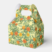 イエローオレン結婚ジのフローラバラ フェイバーボックス (裏面サイド)