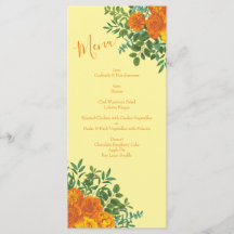 イエローオレン結婚ジのフローラバラ