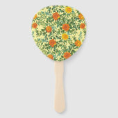 イエローオレン結婚ジフローラ ハンドファン (裏面)