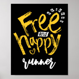 イエローオンブラックタイポグラフィ ポスター