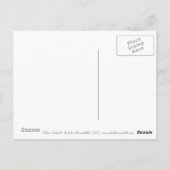 イエローオーキッドフラワーズパステル絵画ズフローラアート ポストカード (裏面)