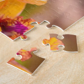 イエローオーキッド，ラワイ，カウアイ，ハワイ ジグソーパズル (側面)