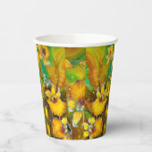 イエローオーキンスマジカル金ゴールドスパークルススターズグリーン 紙コップ (左)