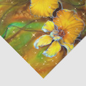 イエローオーキンスマジカル金ゴールドスパークルススターズグリーン 薄葉紙 (詳細)