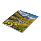 イエローオータムスノイ山脈《植物》アスペンリバー タイル (側面)