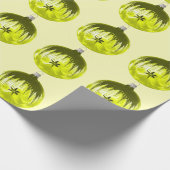 イエローオーナメントイエローラッピング紙 ラッピングペーパー (角)