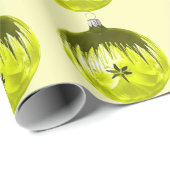 イエローオーナメントイエローラッピング紙 ラッピングペーパー (ロールコーナー)