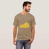 イエローオーバーサイズドケンタッキーラブ Tシャツ (正面フル)
