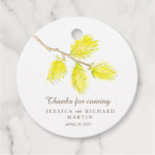 イエローカチ感謝していン春結婚ズ フェイバータグ (正面)