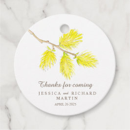 イエローカチ感謝していン春結婚ズ フェイバータグ