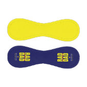 イエローカッコいい&ネイビー素晴らしいパパギフト 野球ボール (パネル)