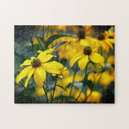 イエローカットリーフコンフロアーフローラ写真 ジグソーパズル