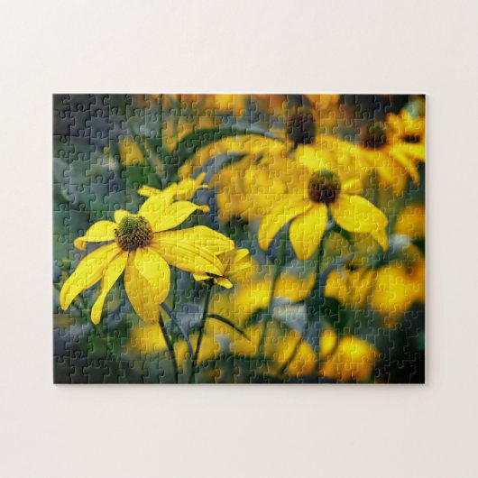 イエローカットリーフコンフロアーフローラ写真 ジグソーパズル (横)