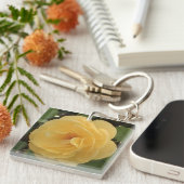 イエローカメリアアクリルキーチェーン キーホルダー (正面右)