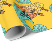 イエローカメレオンインク ラッピングペーパー (ロールコーナー)