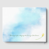 イエローカラリリーブルースカイバケーションレンタル ゲストブック (裏面)