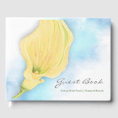 イエローカラリリーブルースカイバケーションレンタル ゲストブック (正面)