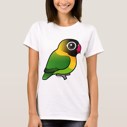 イエローカラーのロベバード Tシャツ (正面)