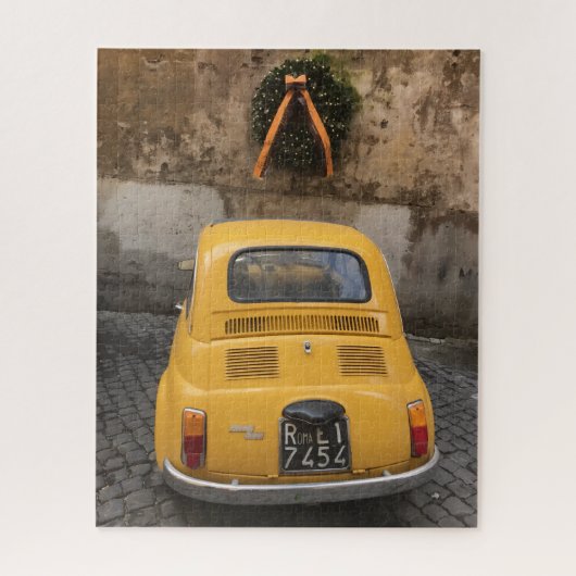 イエローカーグリーンリースホリデージョイ ジグソーパズル (縦)