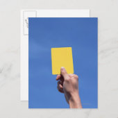 イエローカード ポストカード (正面/裏面)