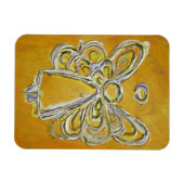 イエローガーディアンカスタムエンジェルマグネットアー絵を描ツ マグネット (横)