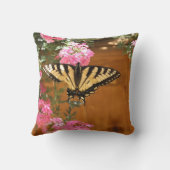 イエローガーデンバタフライ クッション (裏面)