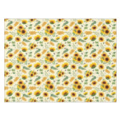 イエローガーデンヒマワリ蜂蜜ビーズテーブルクロス テーブルクロス (正面(横))
