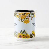 イエローガーデン&サンシャイン ツートーンマグカップ (中央)