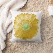 イエローガーベラデイジー クッション (ブランケット)