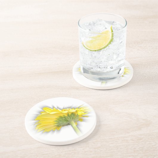 イエローガーベラデイジー コースター (側面)