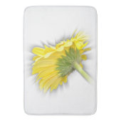 イエローガーベラデイジー バスマット (正面縦)