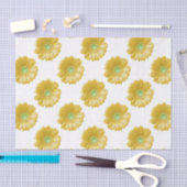 イエローガーベラデイジー 薄葉紙 (クラフト)