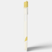 イエローガールビッグアフロホワイトサングラス Case-Mate iPhoneケース (裏面 / 右)