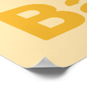 イエローキッチンとホワイトキッチンの壁の装飾 – ポスター (角)