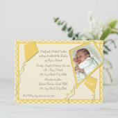 イエローキテス写真/バプテスマ 招待状 (スタンド正面)