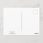 イエローキャットシスターオリジナルアートハガキ ポストカード (裏面)