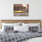 イエローキャデラック2012 キャンバスプリント (インサイチュ (寝室))