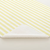 イエローキャンディストライプー シェルパブランケット (3/4)
