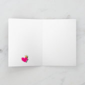 イエローキュートハッピービーデイ（昆虫）マルハナバチ折り畳みカード プログラム (内部)