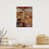 イエローキリストバイポールゴーギンヴィンテージファインアート ポスター (キッチン)