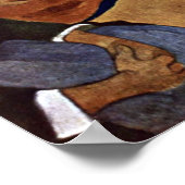 イエローキリストバイポールゴーギンヴィンテージファインアート ポスター (角)