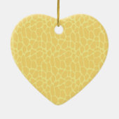 イエローキリンプリント セラミックオーナメント (裏面)