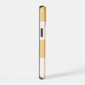 イエローギンガム柄  iPhone 15ケース (右側面)