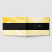 イエロークラウドテクスチ結婚ャ ゲストブック (全面)