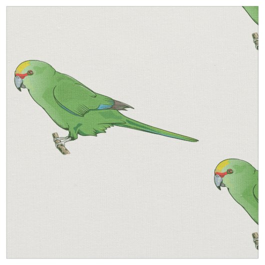 イエロークラウンのカカリキ ファブリック (クローズアップ)