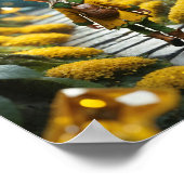 イエロークリスタル小妖精や小人 ポスター (角)