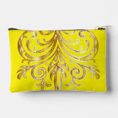 イエロークリスマスプレゼント機関® アクセサリーポーチ (裏面)