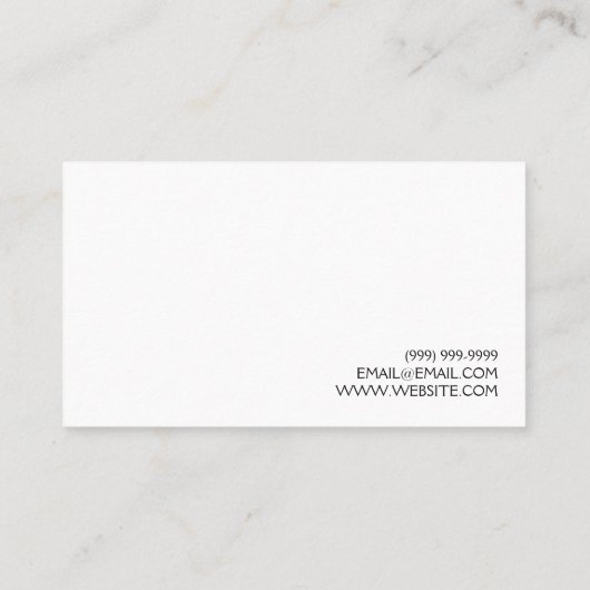 イエロークリーンハウスホームクリーニングクリーナーズビジネス 名刺 (裏面)